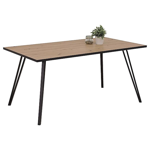 HELA Esstisch, Verschiedene Dekore, 160cm günstig online kaufen