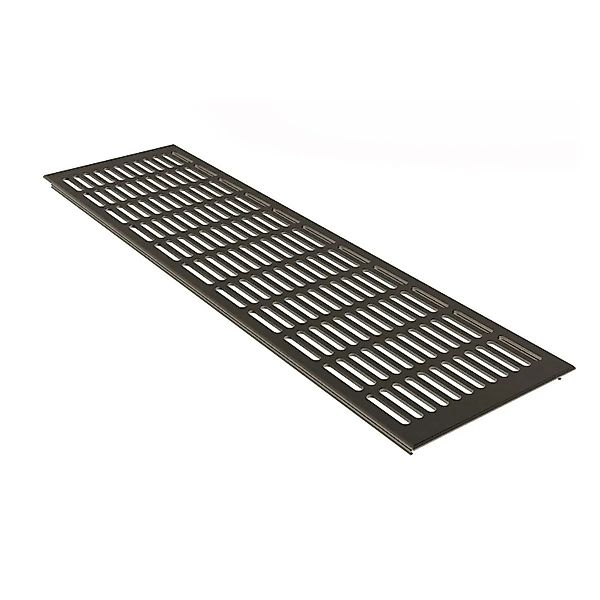 MS Beschläge Türlüftungsgitter 150 x 1200 mm Aluminium Braun Eloxiert günstig online kaufen