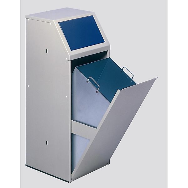 PROREGAL Robuster Wertstoffsammler Mit Einwurfklappe Für Papier Stationär 6 günstig online kaufen