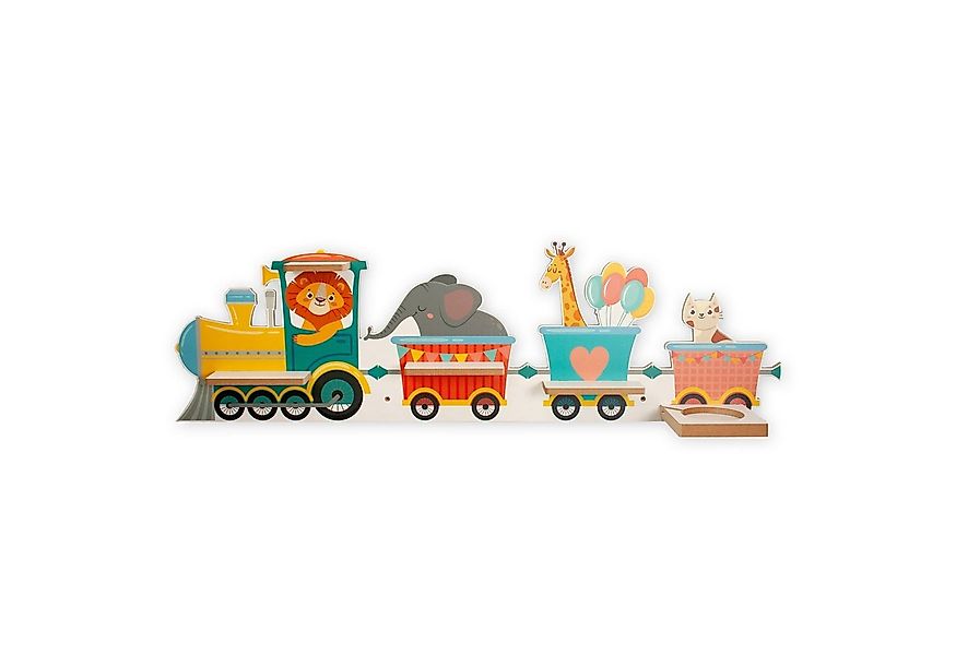 Kreative Feder Kinderregal MUSIKBOX-REGAL Tier-Zug, für TONIE-BOX und TONIE günstig online kaufen