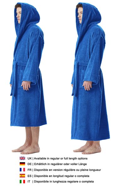 Arus Herrenbademantel Astrom aus Baumwoll-Frottee, Reisebademantel, günstig online kaufen