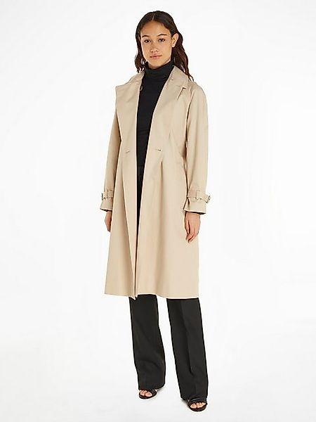 Calvin Klein Outdoorjacke ESSENTIAL TRENCH COAT (Set, 2-St., mit Gürtel) mi günstig online kaufen