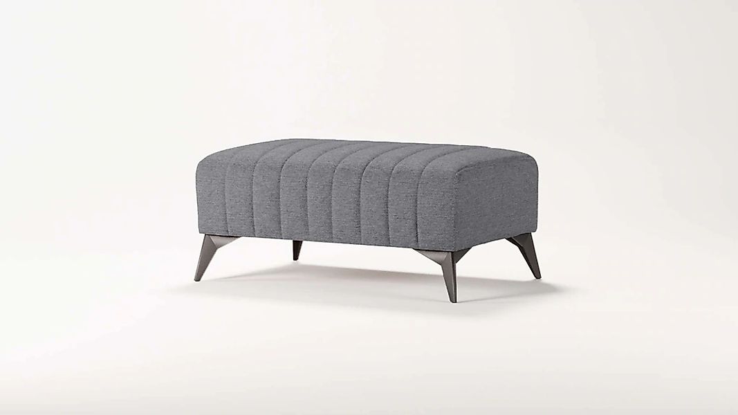 Home affaire Polsterhocker "MATTHEW Sitzhocker, Maße B/T/H: B/T/H: 90/60/43 günstig online kaufen