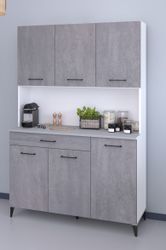 Parisot Buffet "Parisot Malice 11" 1 Stk. tlg. ohne Elektrogeräte günstig online kaufen