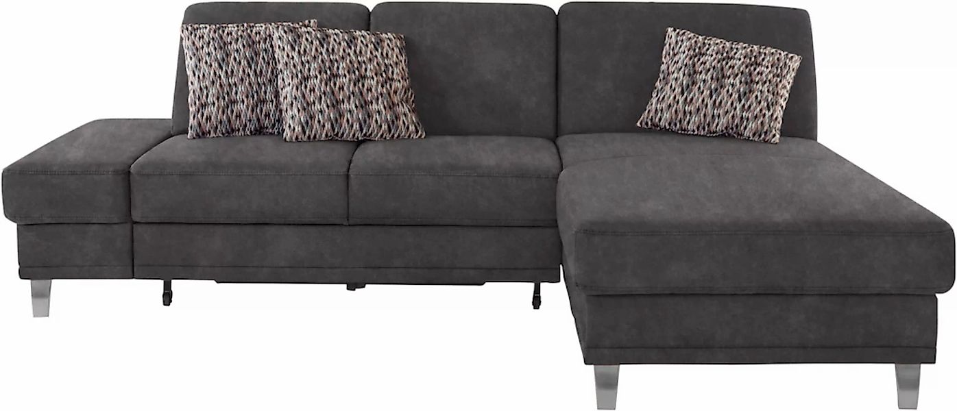 sit&more Ecksofa »Clio L-Form«, wahlweise mit Bettfunktion oder Vorziehsitz günstig online kaufen