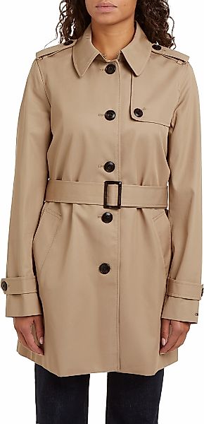 Tommy Hilfiger Langjacke "HERITAGE SINGLE BREASTED TRENCH" mit den typische günstig online kaufen