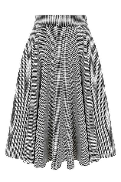 Banned A-Linien-Rock Cary Sparkle Houndstooth Hahnentritt Vintage Glitzer günstig online kaufen