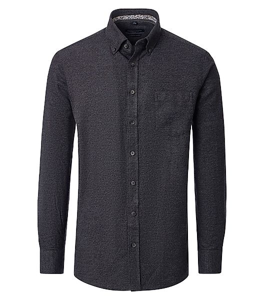 CASAMODA Langarmhemd "CASAMODA Freizeithemd uni" günstig online kaufen