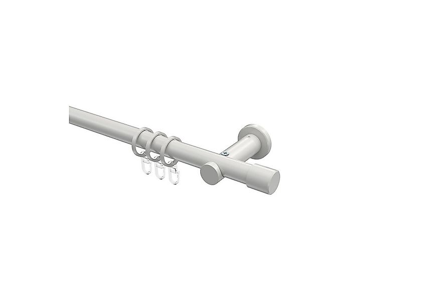INTERDECO Gardinenstange Platon Santo, Ø 20 mm, 1-läufig, Wandmontage, Deck günstig online kaufen