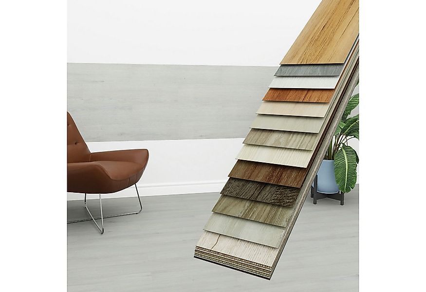 Hexim Vinylboden, Vinyldielen 0,97m² selbstklebend PVC Wandverkleidung Bode günstig online kaufen