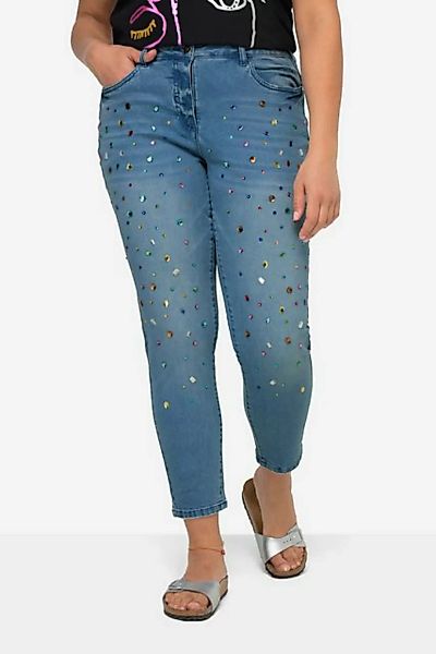 Angel of Style Röhrenjeans 7/8-Jeans Slim Fit Ziersteinchen. 5-Pocket günstig online kaufen