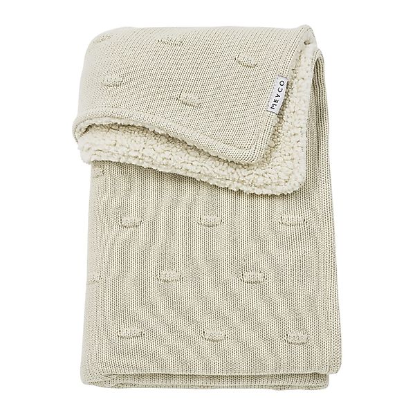 Babydecke 116 Soft sand, Meyco Baby, günstig online kaufen