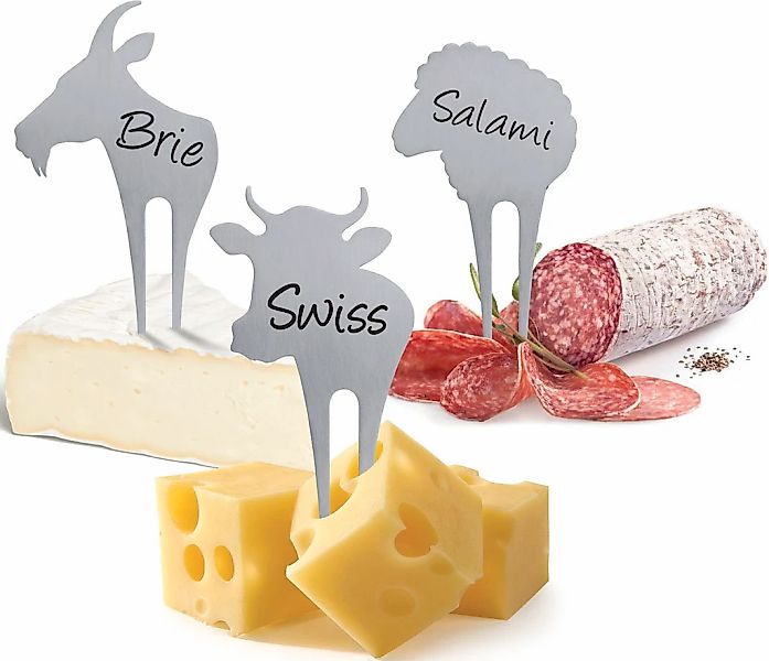 SWISSMAR Partyspieße "Käsepicks" (Käsespießer) aus Edelstahl günstig online kaufen