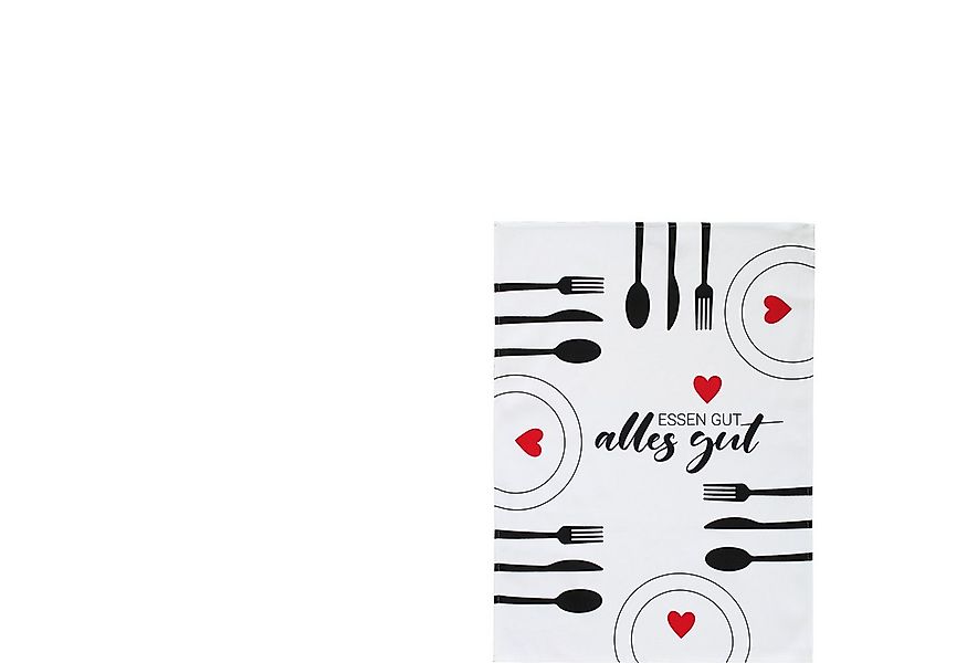 Erwin Müller Geschirrtuch Geschirrtuch 4er-Pack, Baumwolle Motiv günstig online kaufen