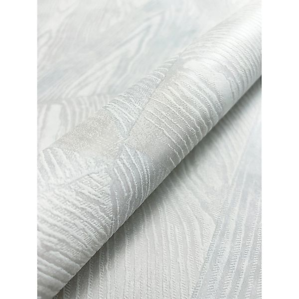 Newroom Vliestapete Marzio Hellgrau Holz Modern Strukturiert FSC® günstig online kaufen