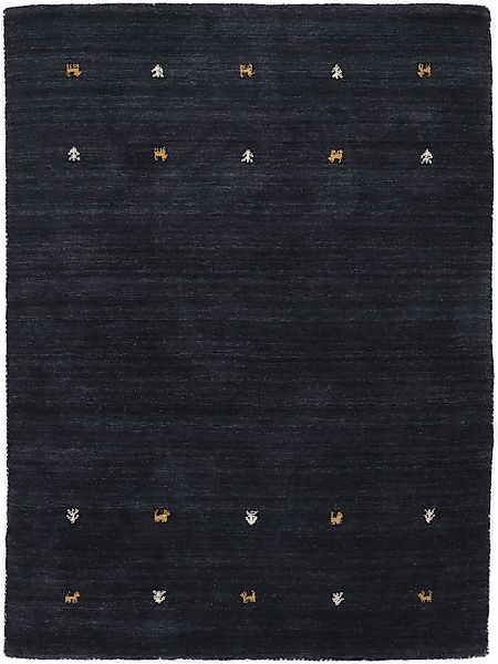 carpetfine Wollteppich »Gabbeh Uni, auch als Läufer und Rund erhältlich«, r günstig online kaufen