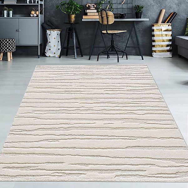 TeppichHome24 Teppich Moderner Teppich mit abstrakt günstig online kaufen