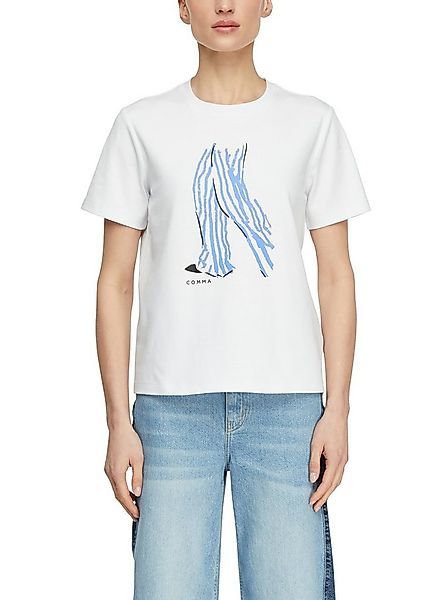 comma T-Shirt mit Artwork günstig online kaufen