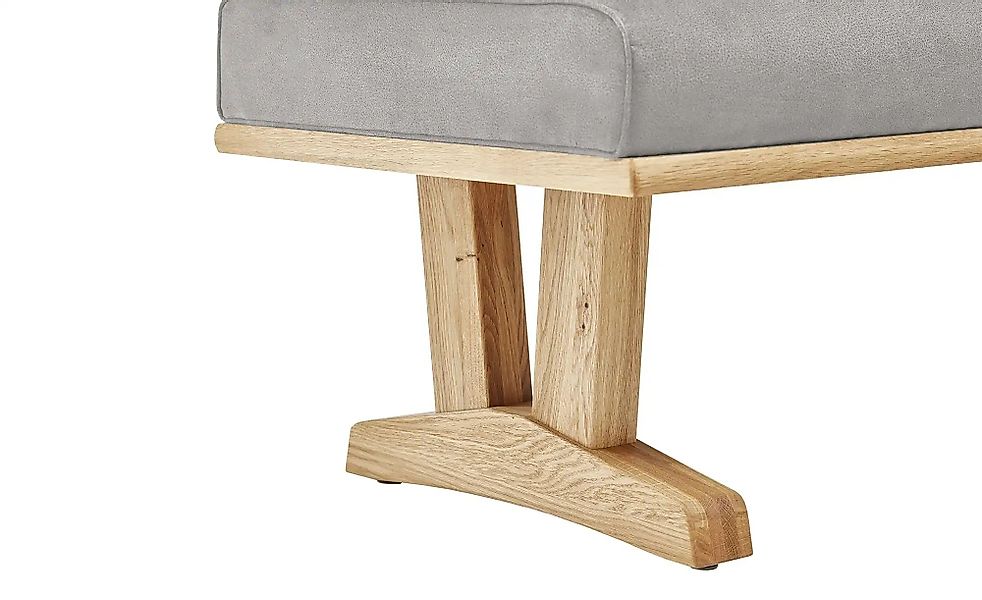 Woodford Eckbank massiv Mila ¦ grau ¦ Maße (cm): B: 222 H: 92 T: 152.0 Bänk günstig online kaufen