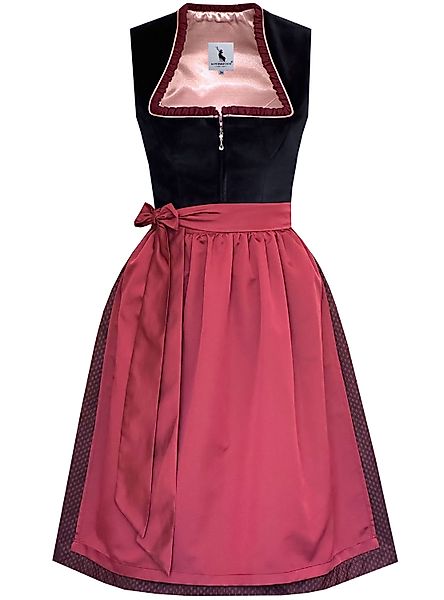 Alpenmärchen Dirndl Dirndl Sibylle in schwarz günstig online kaufen