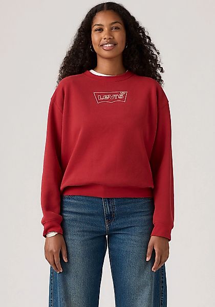 Levis Sweatshirt "GR EVERYDAY CREW" mit winterlichem Logoprint günstig online kaufen