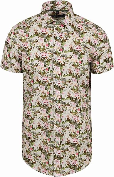 Suitable Short Sleeve Hemd Druck Jungle Grün - Größe L günstig online kaufen