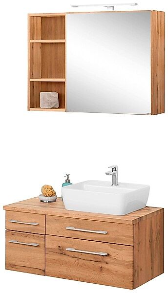 welltime Badmöbel-Set »B/H/T: 311 x 81 x 173« 3 Stk. tlg. günstig online kaufen