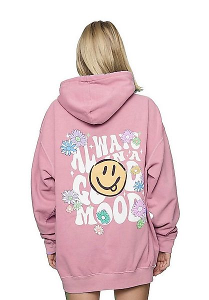 Worldclassca Hoodie Worldclassca Oversized Hoodie GOOD MOOD Kapuzenpullover günstig online kaufen