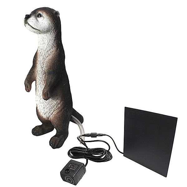 Arnusa Wasserspeier Solar Wasserspiel Otter 31 günstig online kaufen