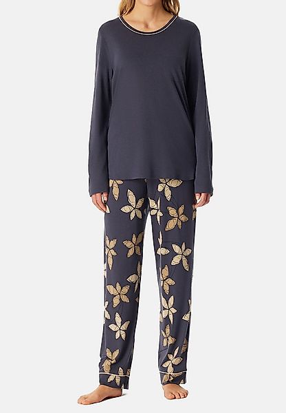 Schiesser Pyjama Comfort Nightwear (Set, 2 tlg) Schlafanzug - Atmungsaktiv günstig online kaufen
