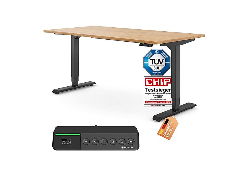 Ergotopia Schreibtisch Desktopia Pro X elektrisch höhenverstellbarer Schrei günstig online kaufen