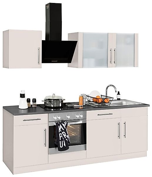 wiho Küchen Küchenzeile »Cali«, ohne E-Geräte, Breite 220 cm günstig online kaufen