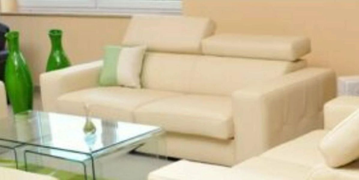JVmoebel 2-Sitzer, Sofa 2 Sitzer Design Sofas Polster Couchen Leder Relax M günstig online kaufen
