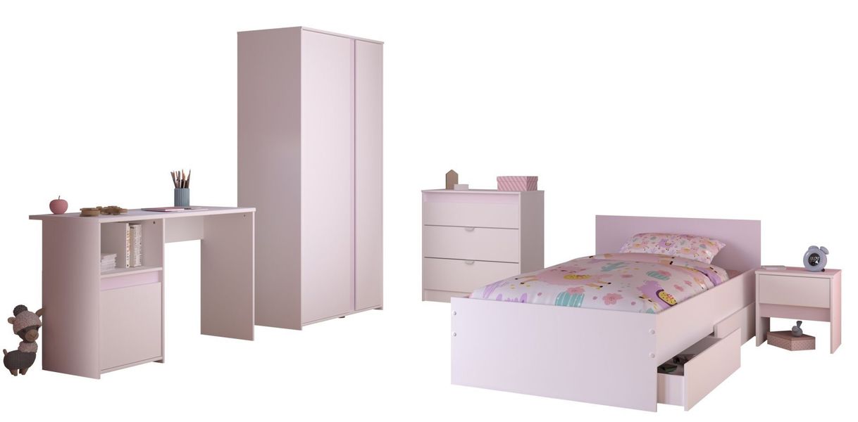 Parisot Jugendzimmer-Set Hochbett Pirouette 21 in günstig online kaufen