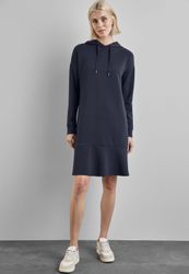 STREET ONE Sweatkleid Ohne Taschen mit Kapuze günstig online kaufen