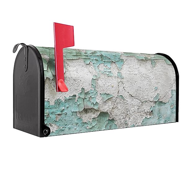 Banjado Amerikanischer Briefkasten Schwarz 48x22x16cm US Mailbox Letterbox günstig online kaufen