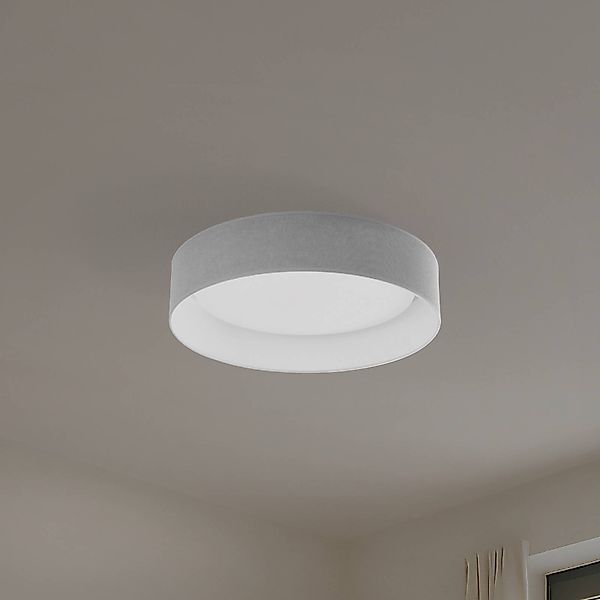 LED-Deckenlampe Plafond, Soro hellgrau, Ø 45 cm, 3-step-dim günstig online kaufen