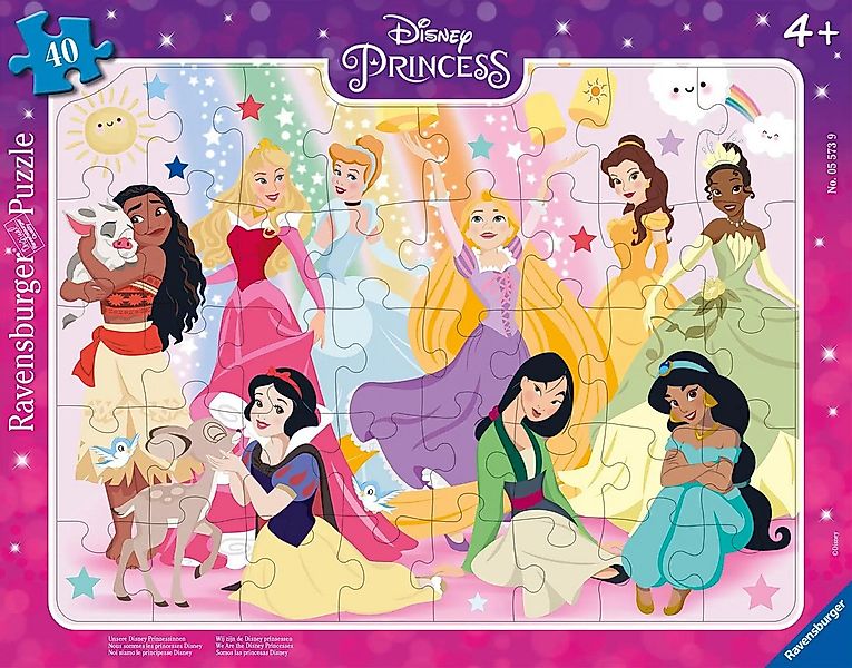 Ravensburger Puzzle Ravensburger Kinderpuzzle 05573 - Unsere Disney Prinzes günstig online kaufen