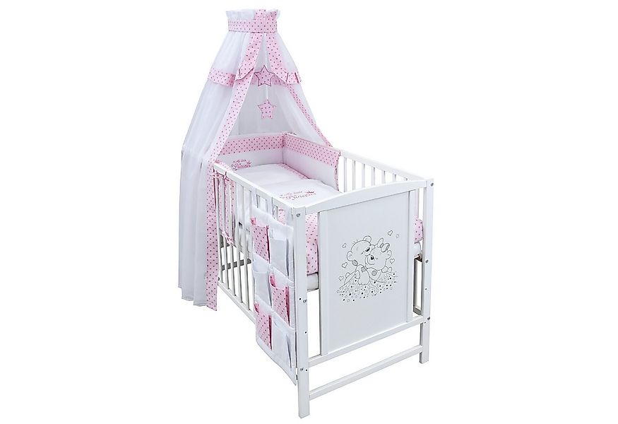 Baby-Delux Komplettbett Babybett Mia Komplettset Betttasche, 11-tlg., Kinde günstig online kaufen