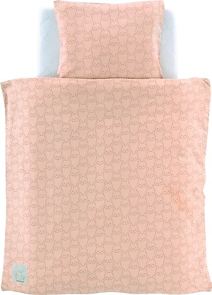 Träumeland Babybettwäsche »Jersey Kuschelhase«, mit Allover-Print günstig online kaufen