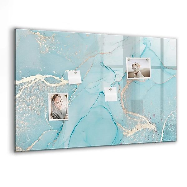 Tulup Glas Magnettafel Dekorativer Marmor 90x60 cm Magnettafel Zum Beschrif günstig online kaufen