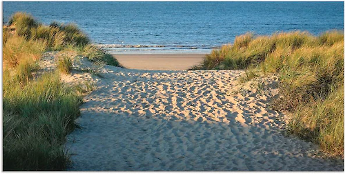 Artland Wandbild »Strandaufgang« Strand 1 Stk. tlg. als Alubild, Outdoorbil günstig online kaufen