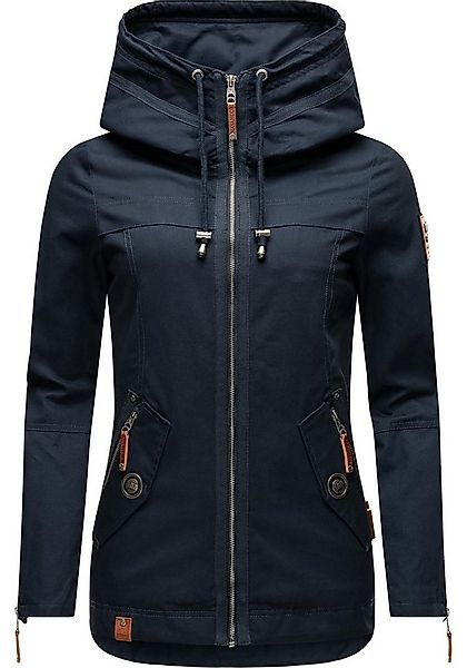 Navahoo Outdoorjacke Wekoo moderner Damen Übergangsparka aus Baumwolle mit günstig online kaufen