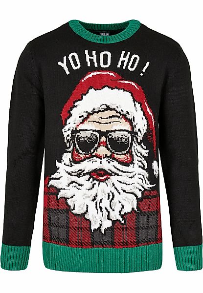 URBAN CLASSICS Rundhalspullover "Urban Classics Herren Ho Ho Ho Sweater" 1 günstig online kaufen