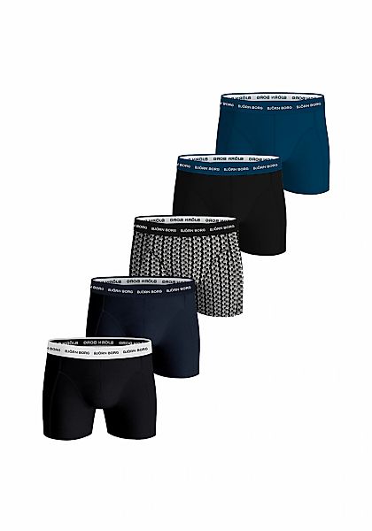 Björn Borg Boxershorts "Boxershort Cotton Stretch Boxer 5P 5er Pack" günstig online kaufen