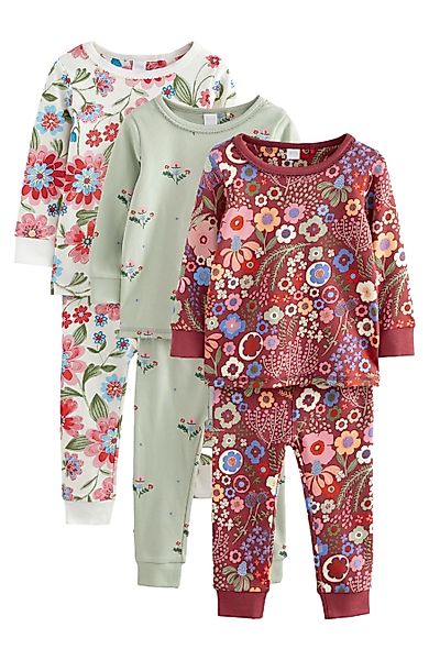 Next Pyjama Snuggle Schlafanzüge, 3er-Pack (6 günstig online kaufen