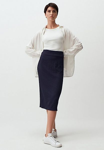 Jimmy Key Midirock Normale Taille Elegant Gerade Midirock günstig online kaufen