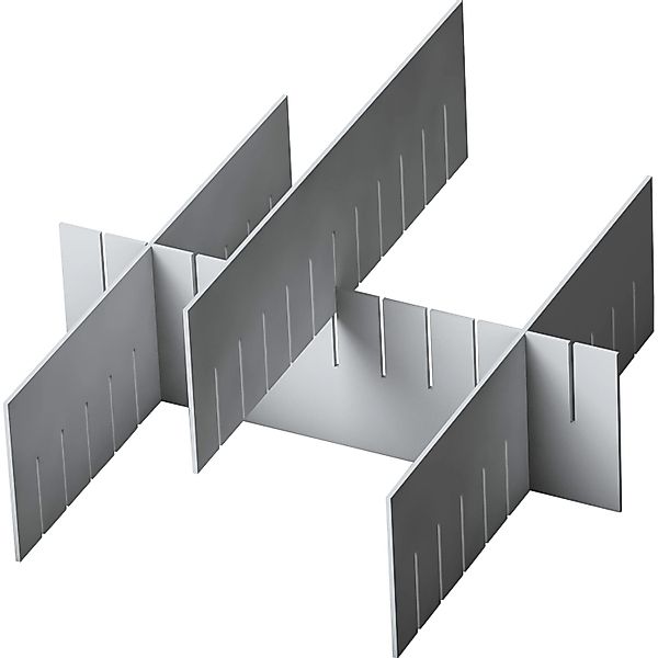 Eurobox-System Abtrenner 55,4 cm x 10 cm Weiß günstig online kaufen