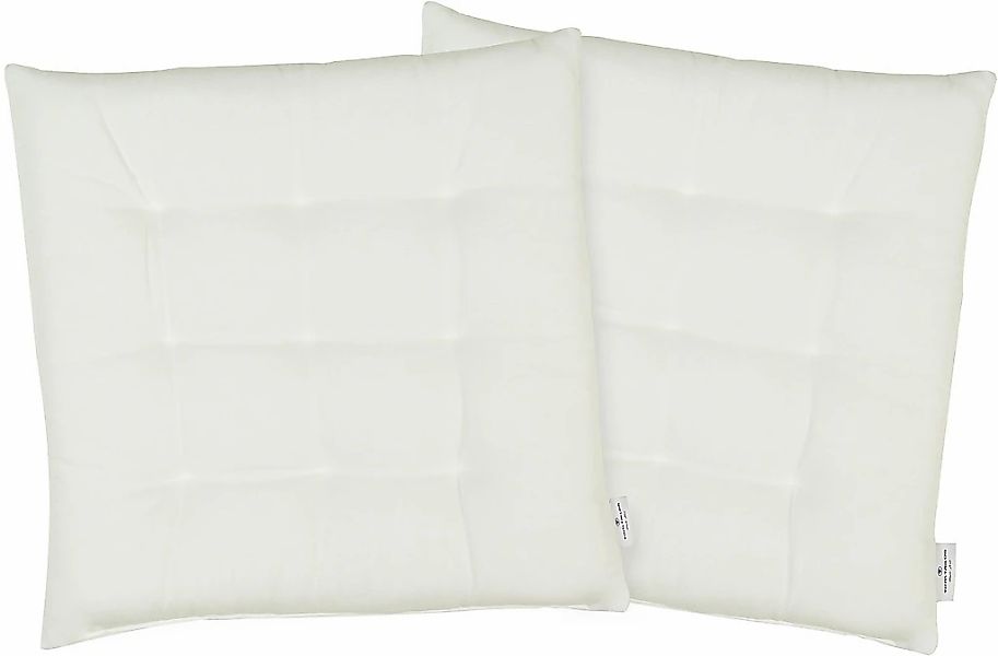 TOM TAILOR HOME Sitzkissen "Dove", TOM TAILOR unifarbenes, abgestepptes Sit günstig online kaufen