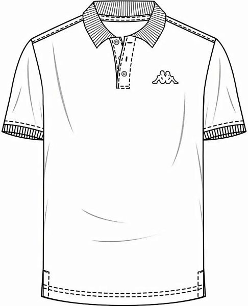 Kappa Poloshirt Poloshirt in großen Größen günstig online kaufen